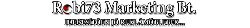 Robi73 Marketing Bt. Szolnok